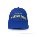 Cappellino da baseball unisex all'ingrosso con 3D ricamato